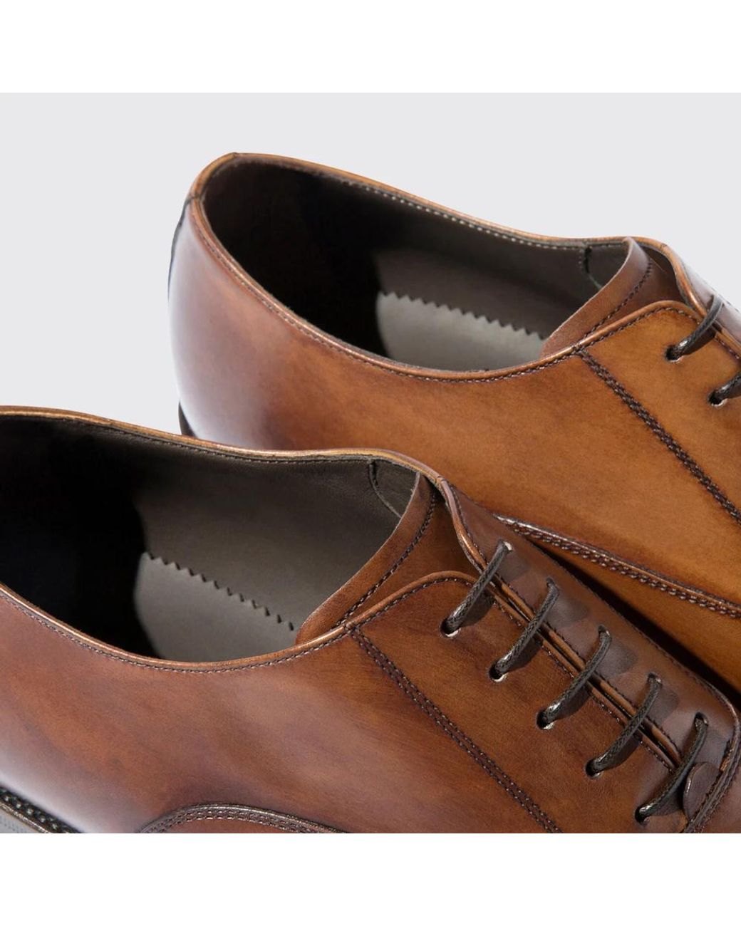 Scarosso Brown Laced Shoes for men