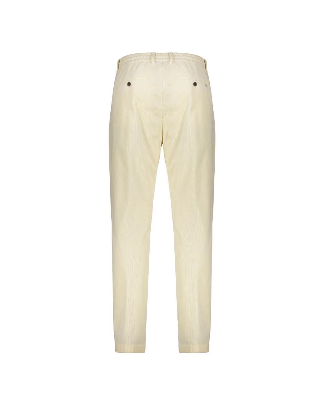 Paul & Shark Natural Straight Trousers for men