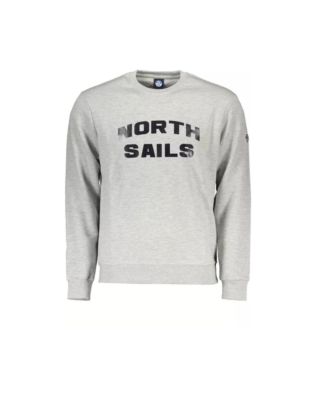 North Sails Gray Sweatshirts for men