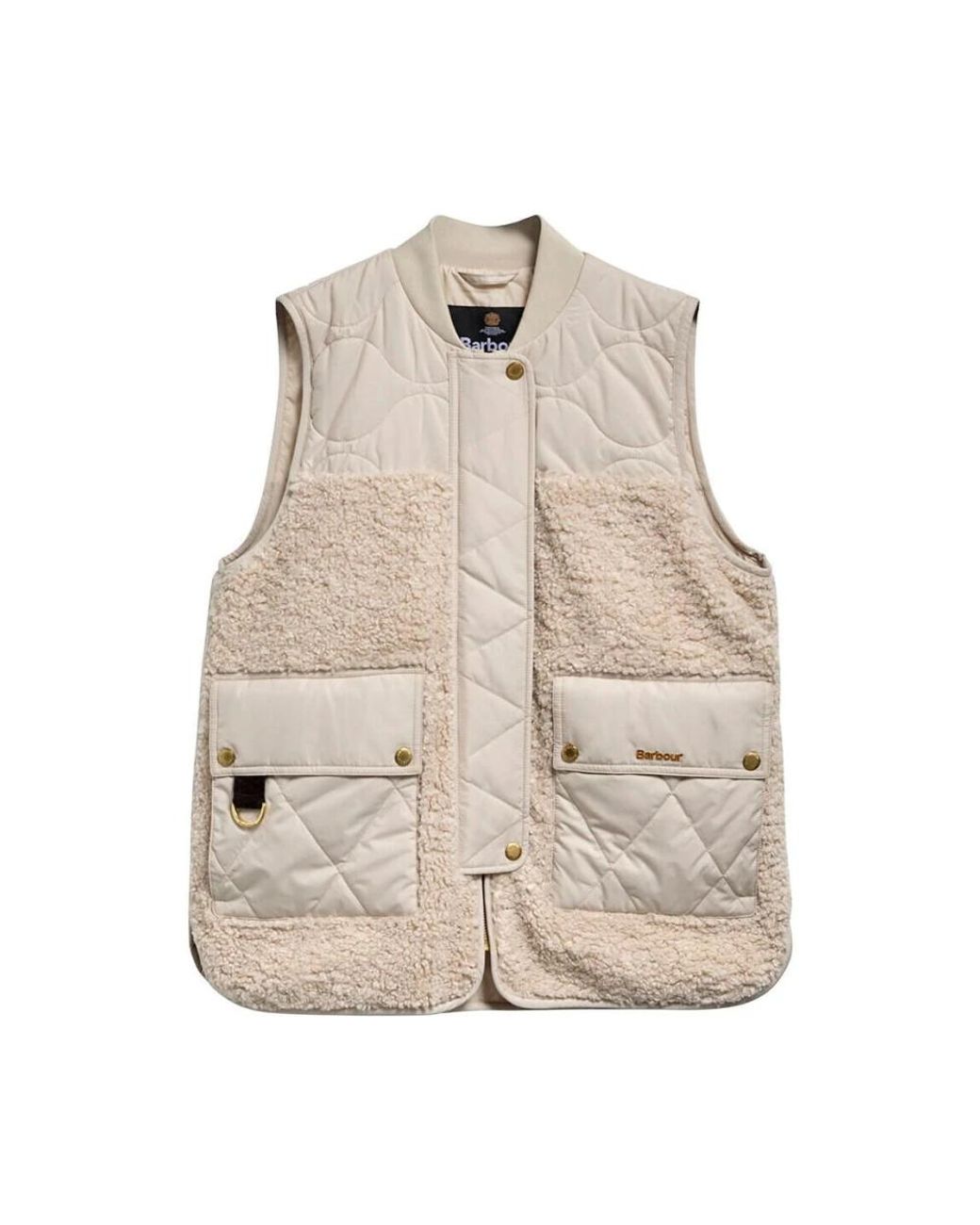 Barbour Natural Ampleforth Fleeced Gilet