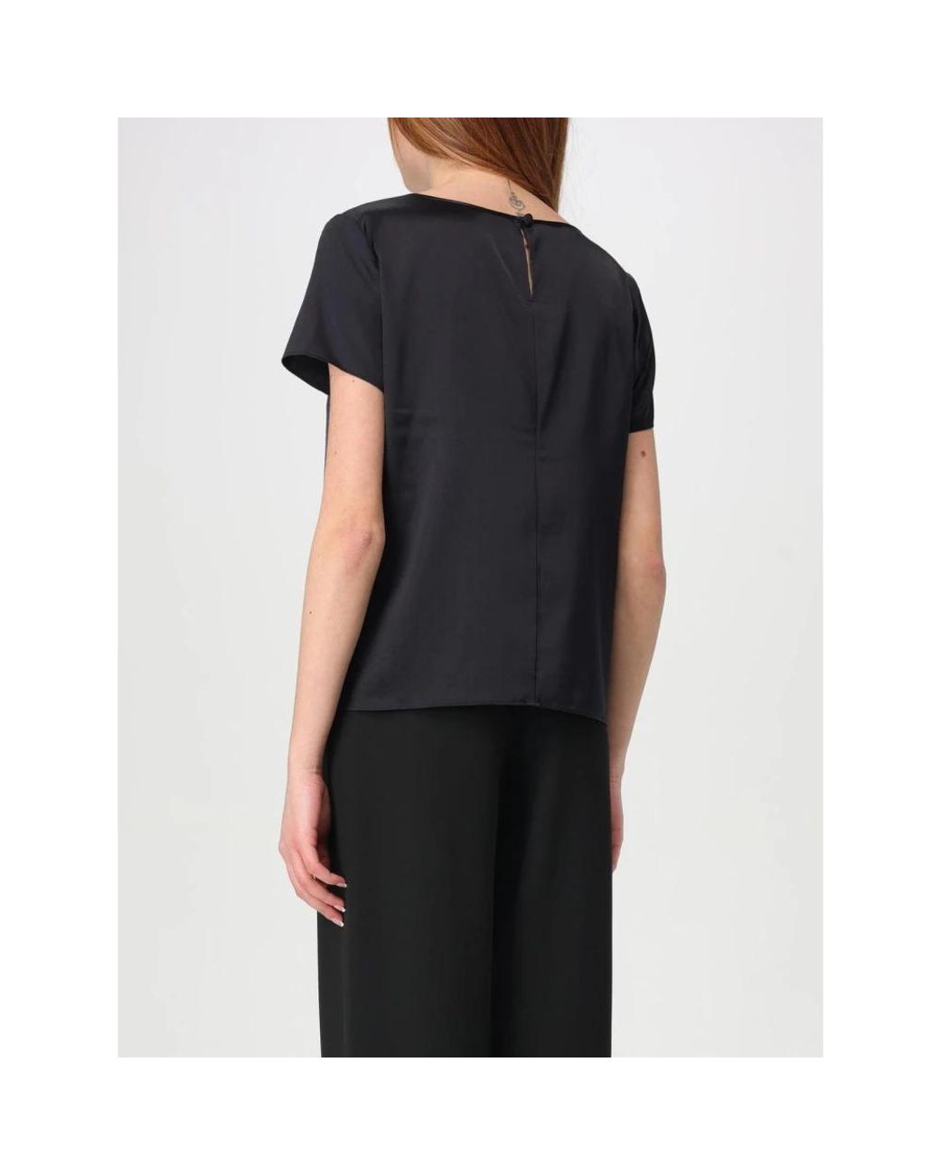 Emporio Armani Black Blouses