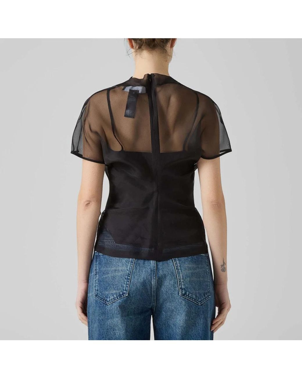 FEDERICA TOSI Black Blouses