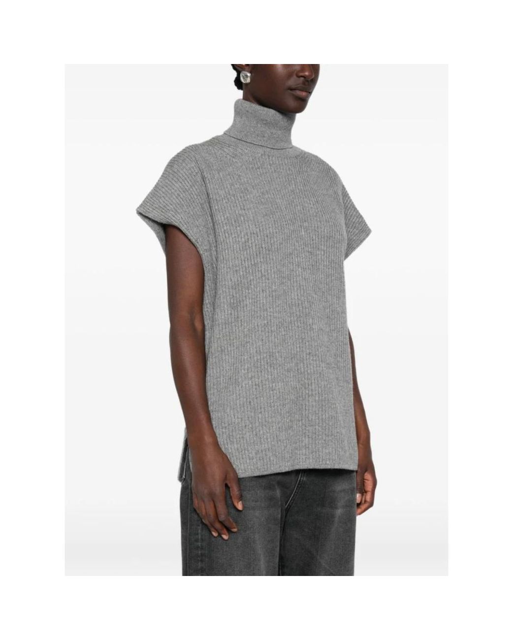 Turtlenecks Max Mara de color Gray