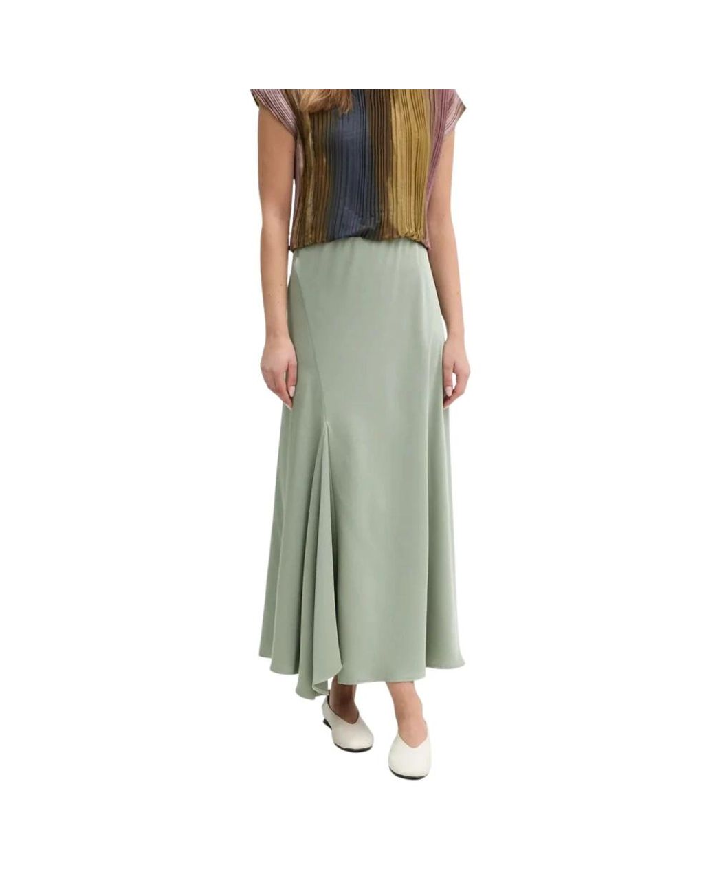 Maxi Skirts Sandro Ferrone en coloris Green