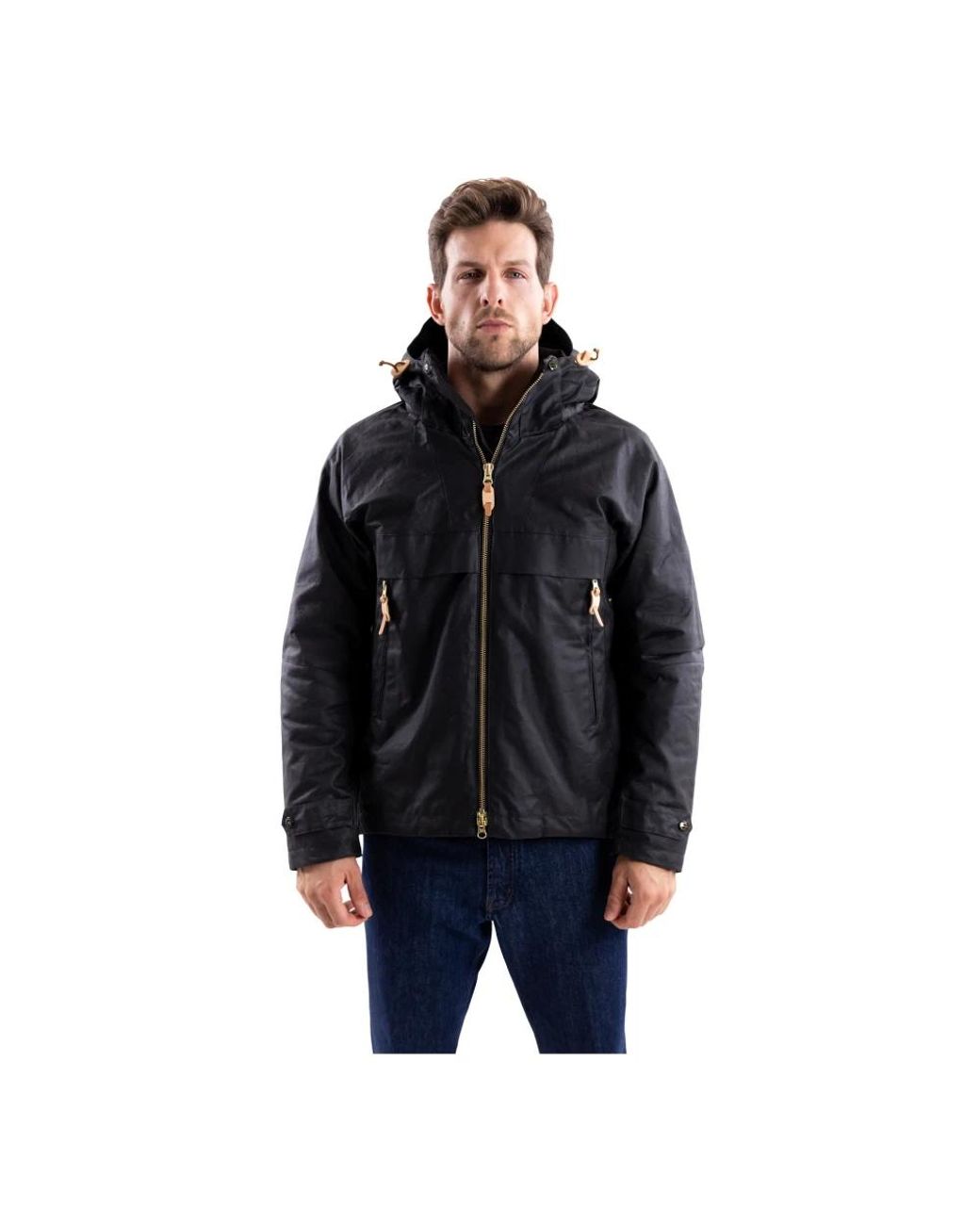Manifattura Ceccarelli Trekking Jacket in het Black voor heren