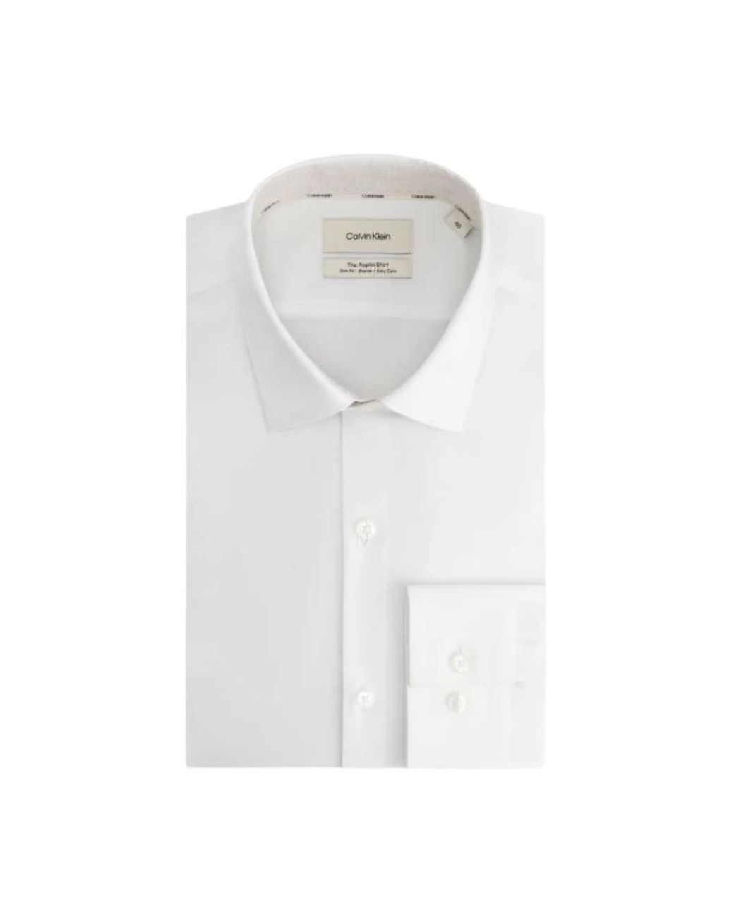 Calvin Klein White Formal Shirts for men