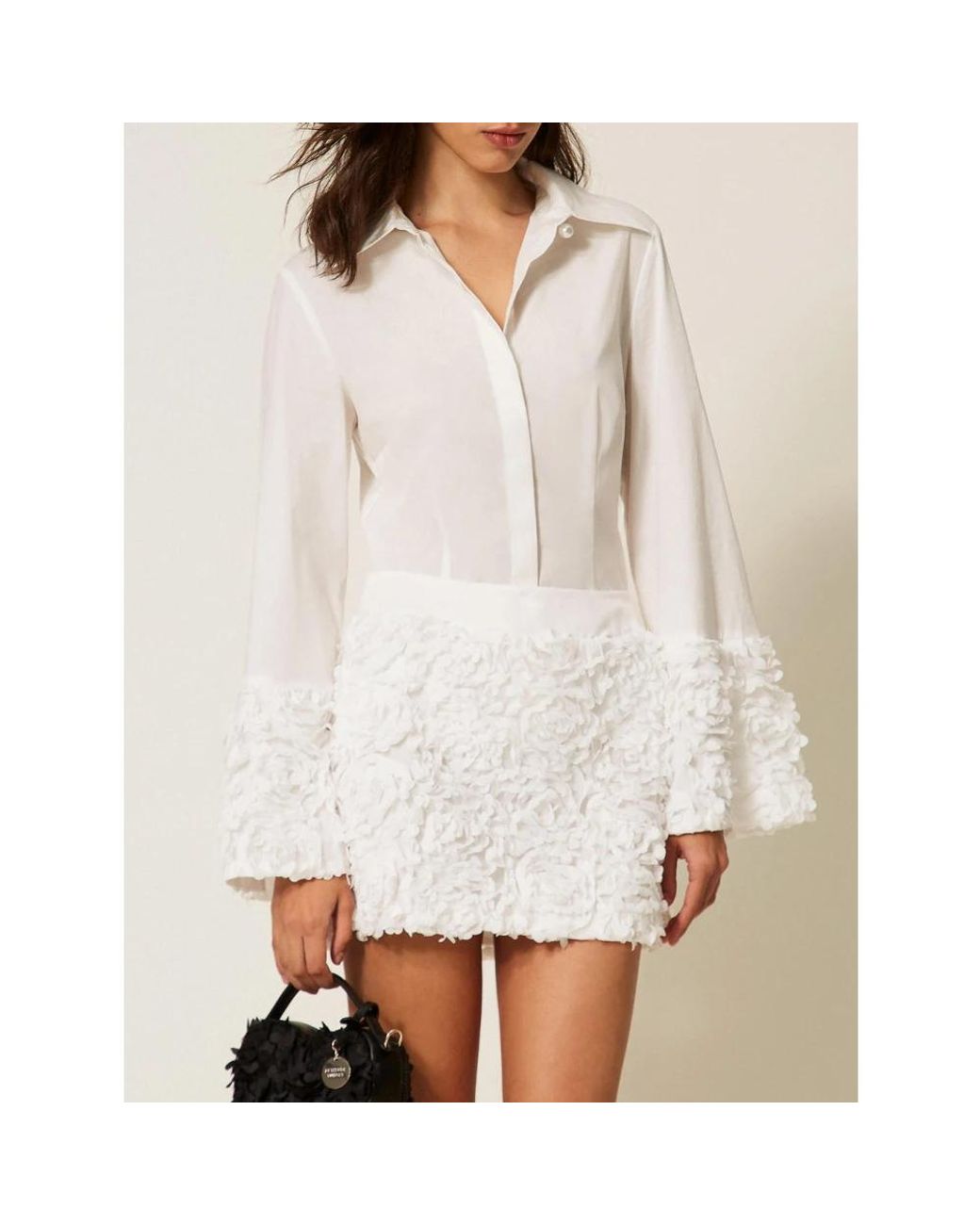 Shirts Actitude de color White