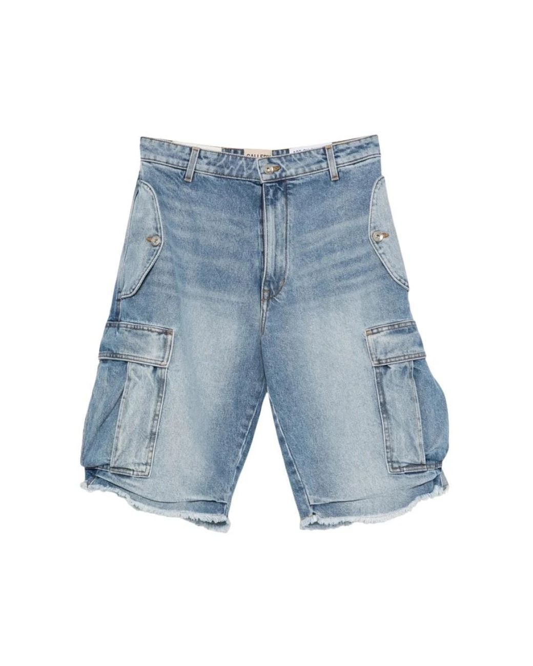 GALLERY DEPT. Blue Denim Shorts for men