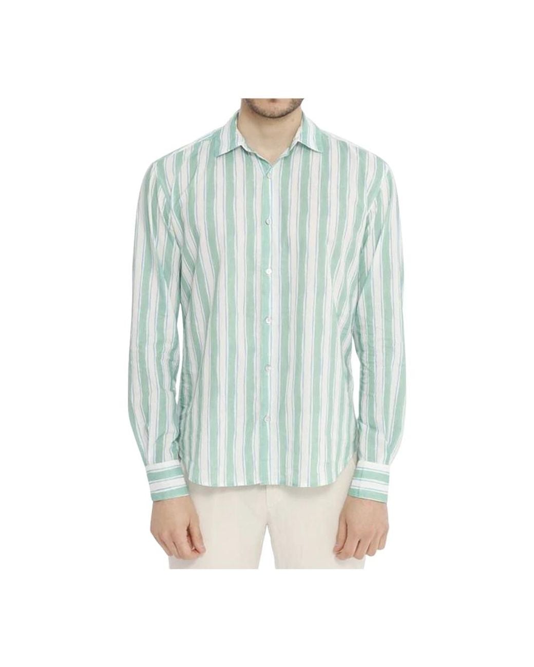 Mc2 Saint Barth Blue Casual Shirts for men