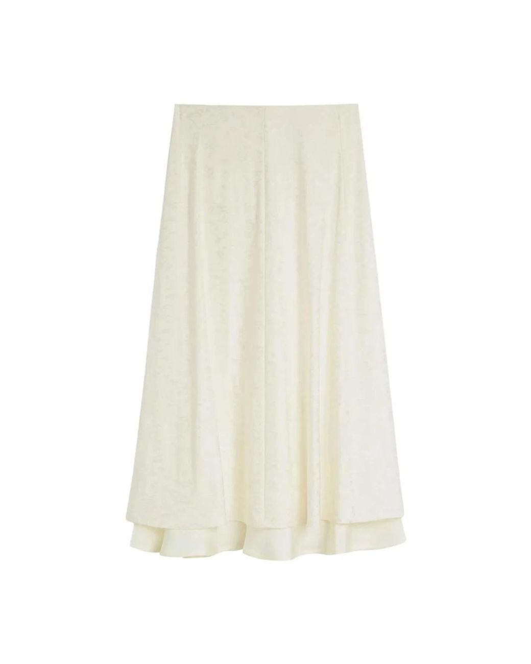 Jil Sander White Midi Skirts