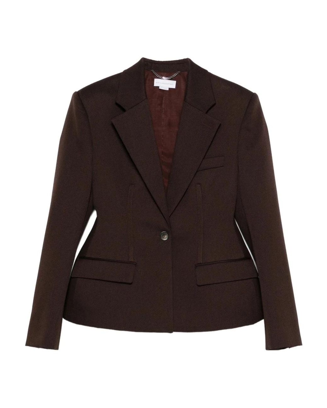 Blazers Stella McCartney de color Black