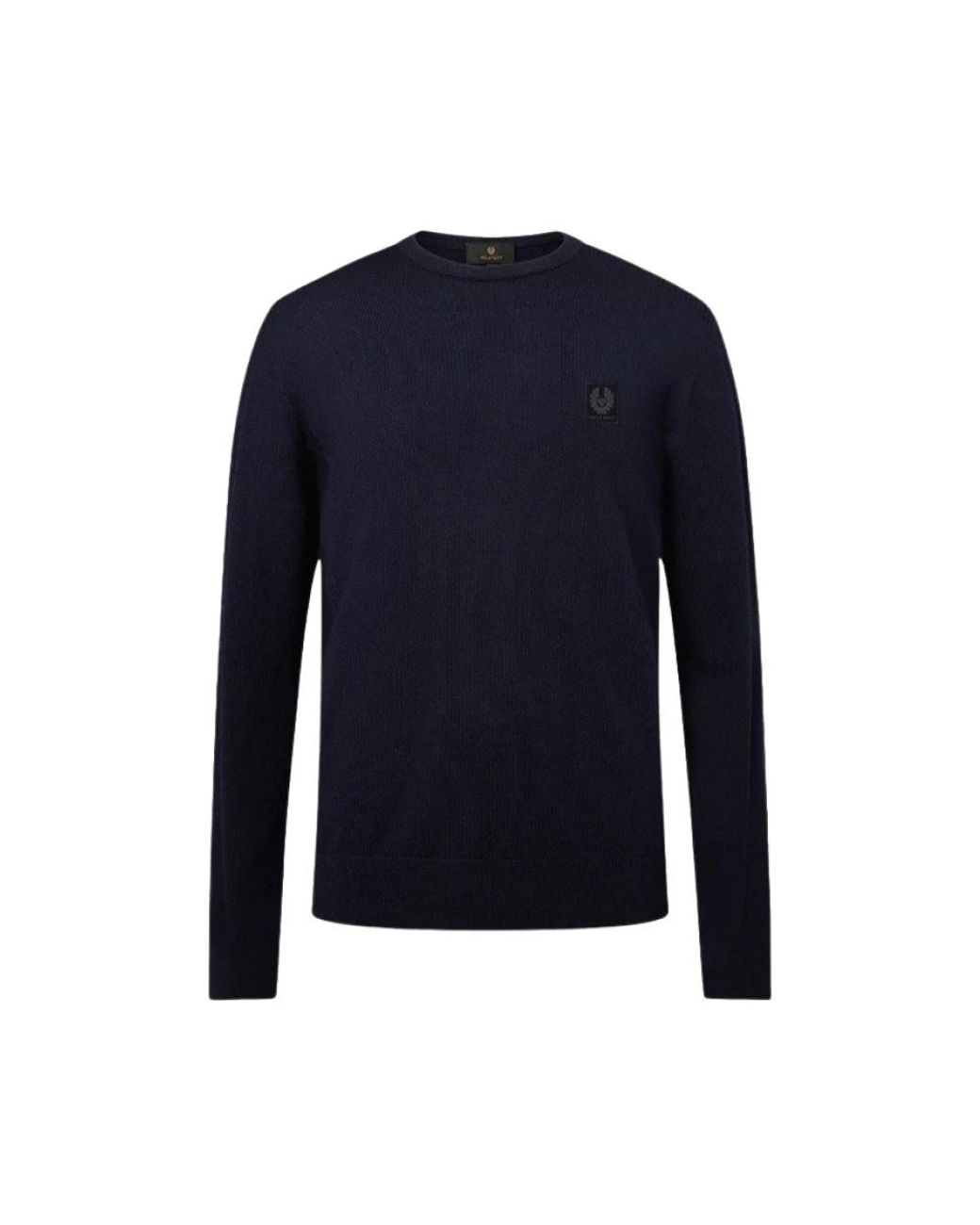 Belstaff Blue Round-Neck Knitwear for men