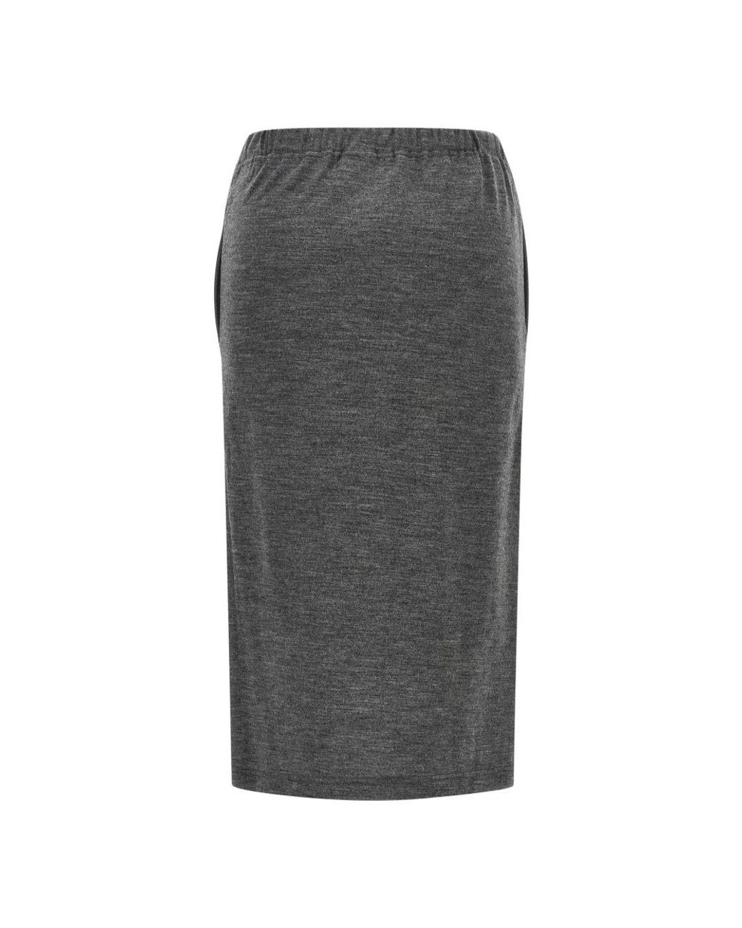 Junya Watanabe Gray Pencil Skirts