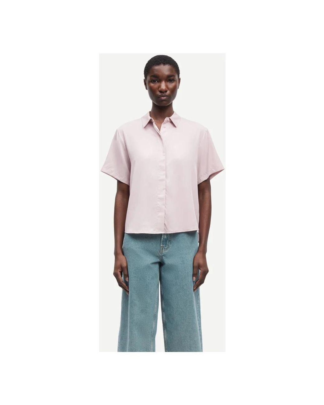 Shirts Samsøe & Samsøe de color Purple
