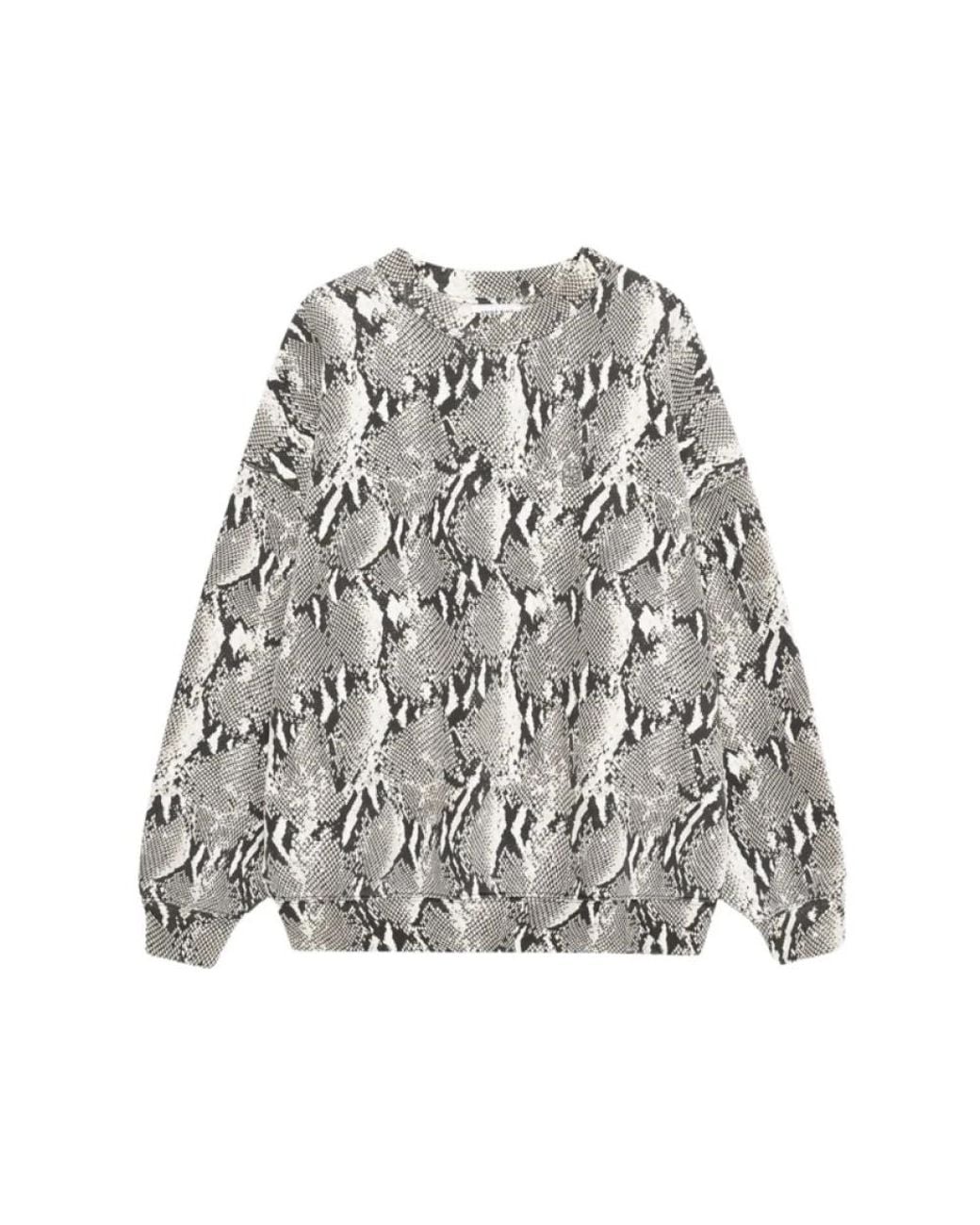 Anine Bing Gray Sweatshirts