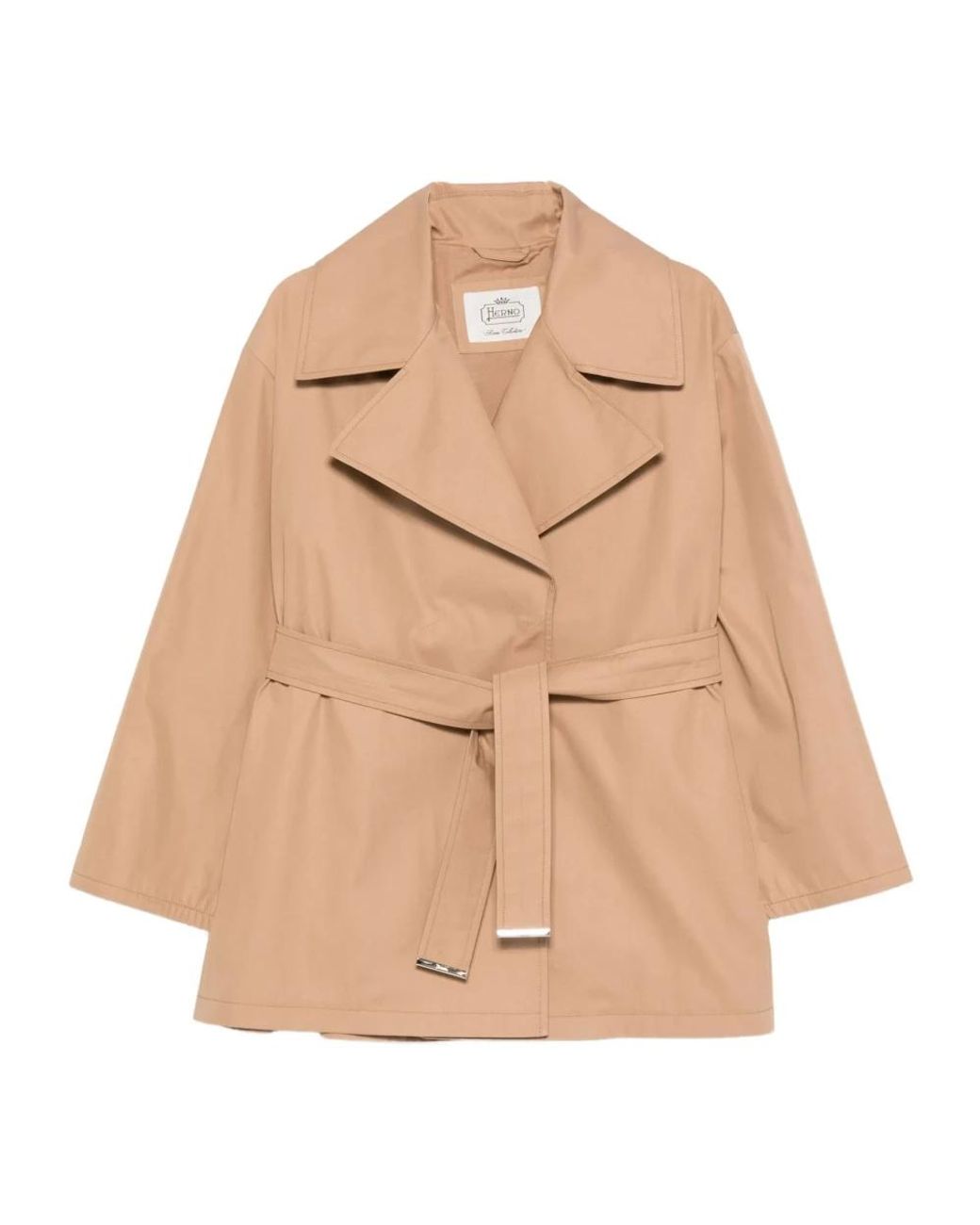 Herno Natural Belted Coats