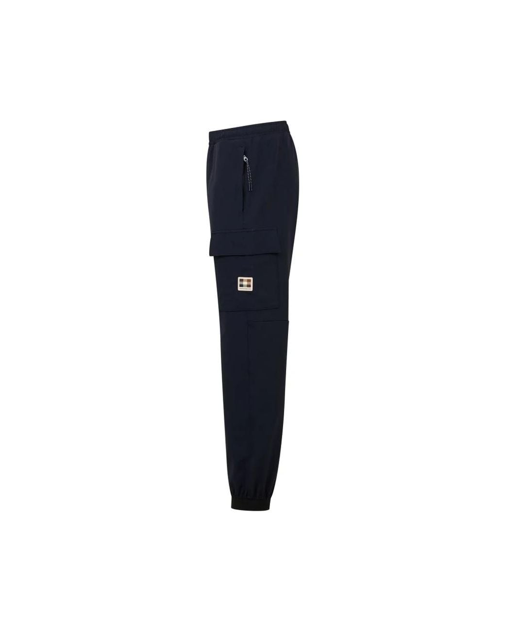 Aquascutum Blue Sweatpants for men