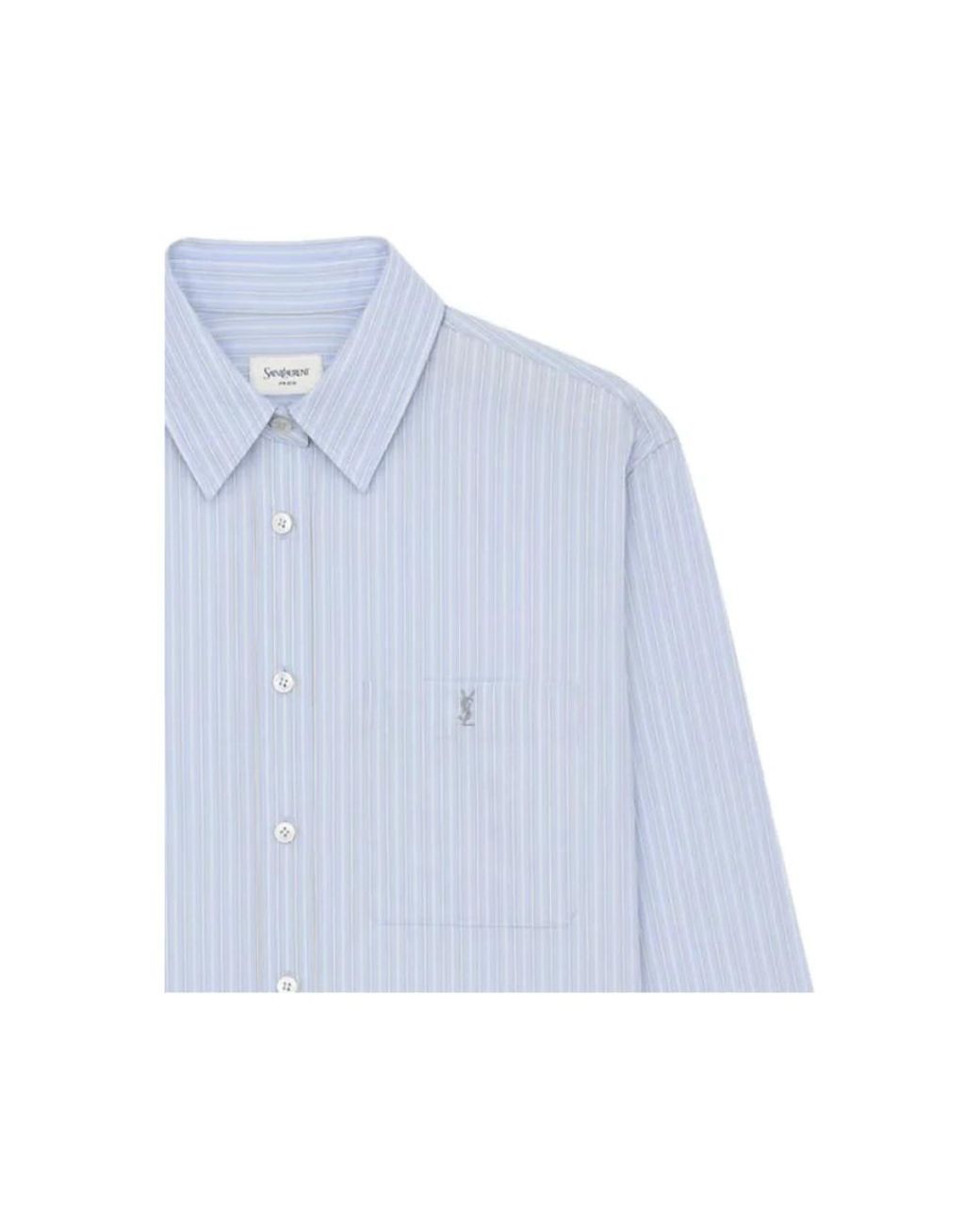 Saint Laurent Blue Shirts