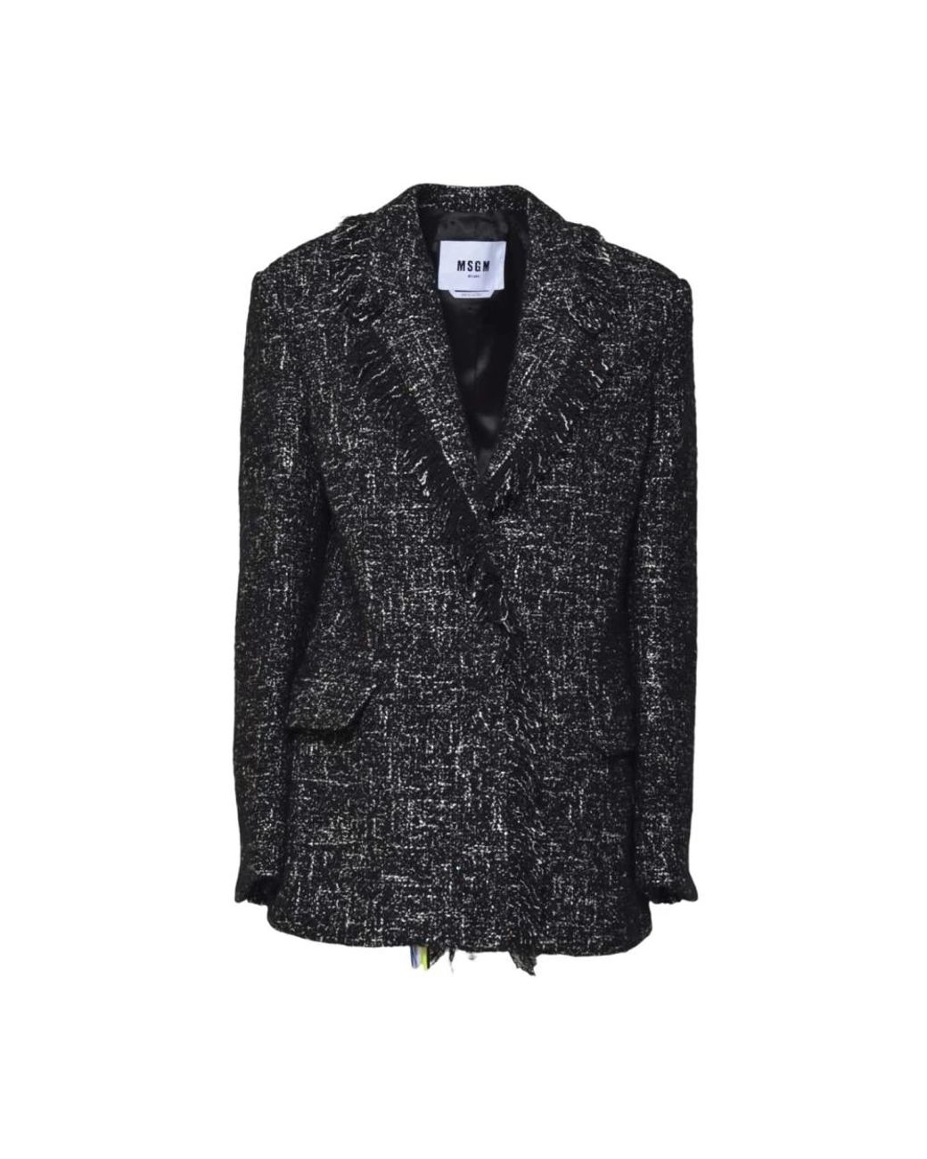 Blazers MSGM en coloris Black