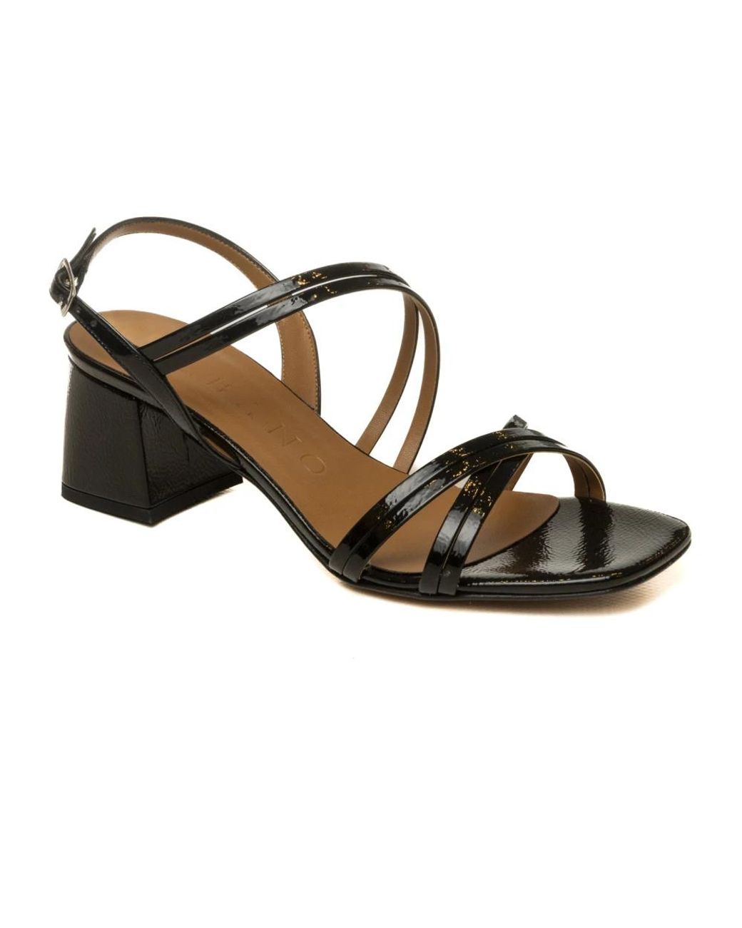 Albano Brown High Heel Sandals