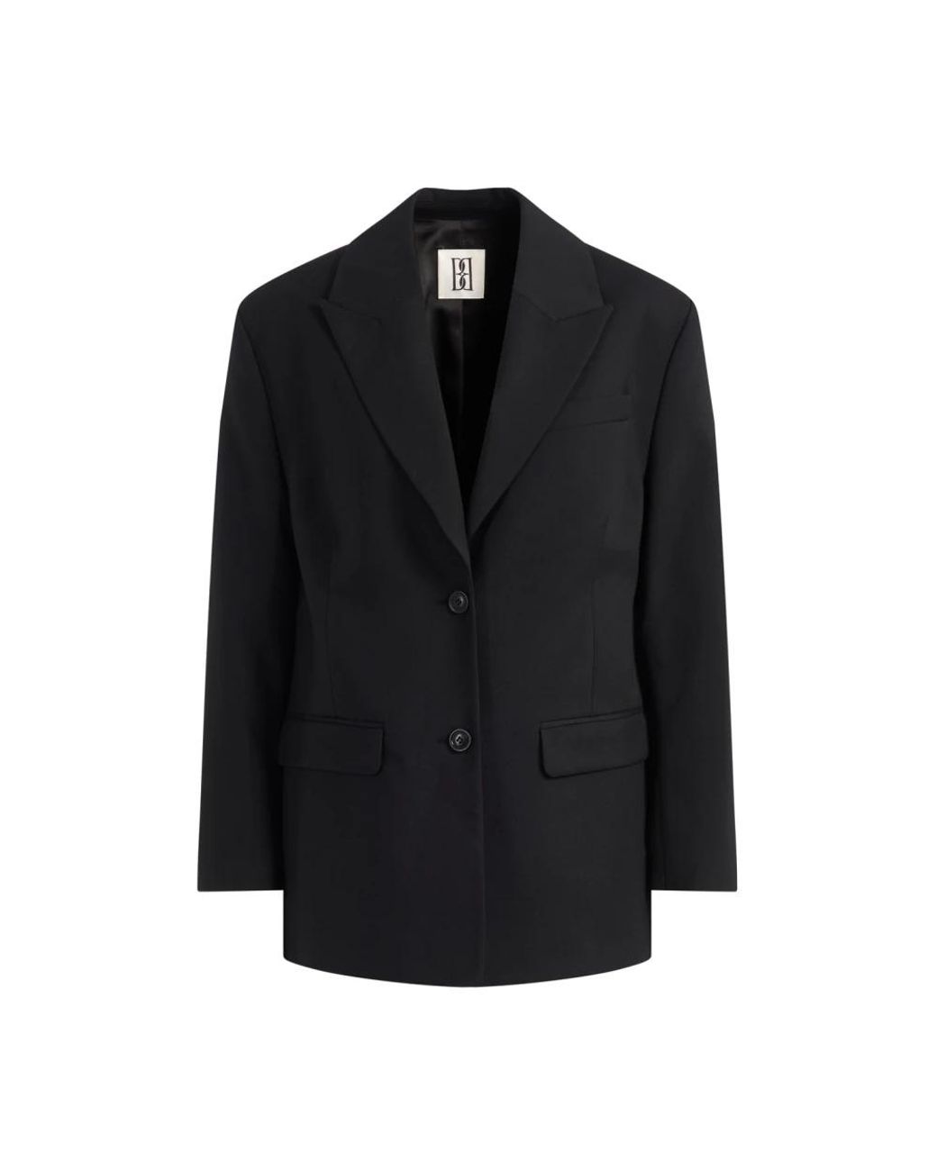 By Malene Birger Adele Single-Breasted Blazer in het Black