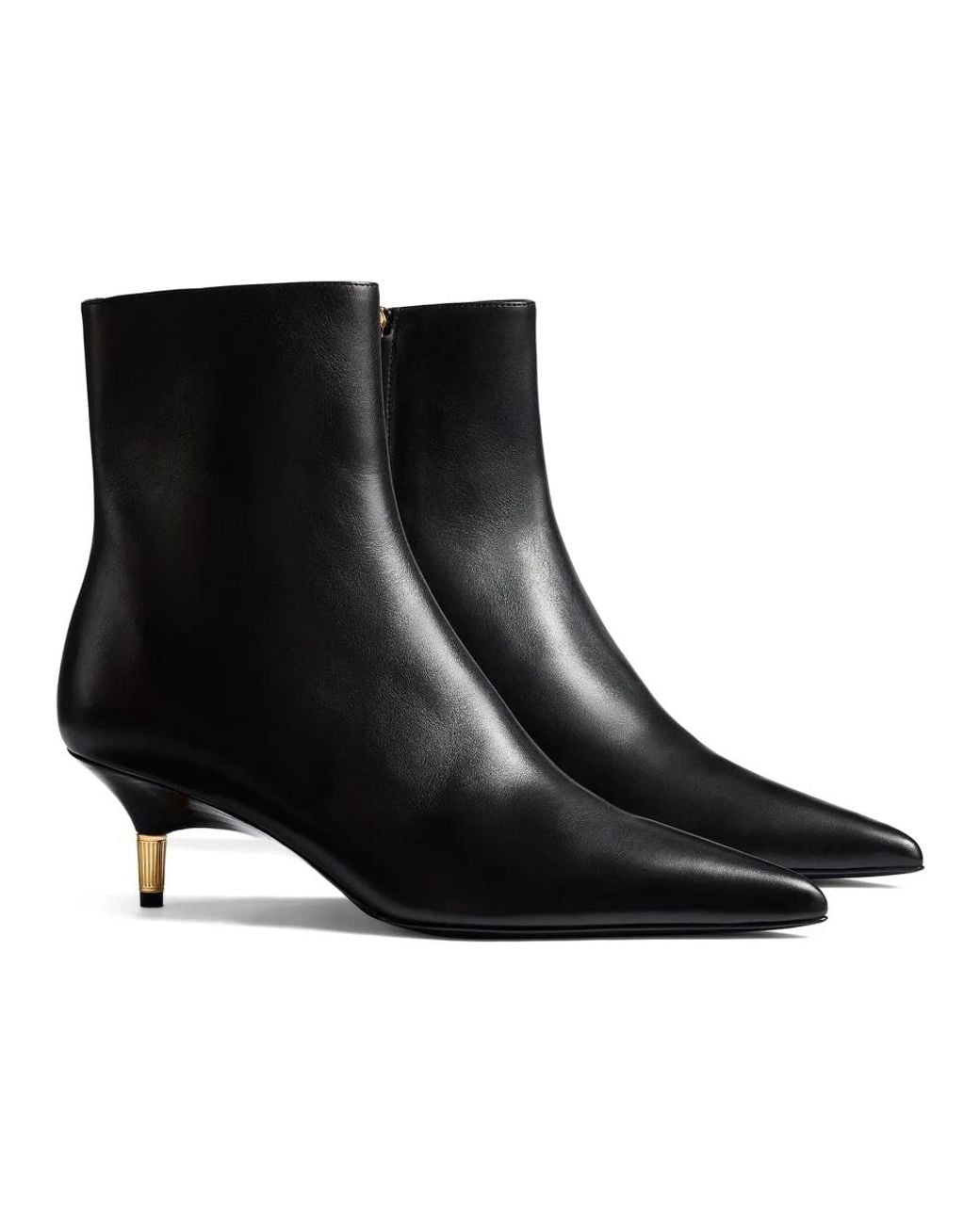 Khaite Black Heeled Boots