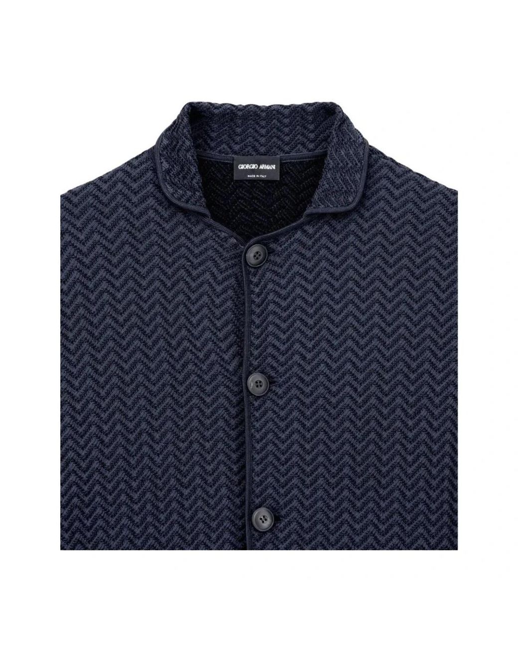Giorgio Armani Blue Cardigans for men