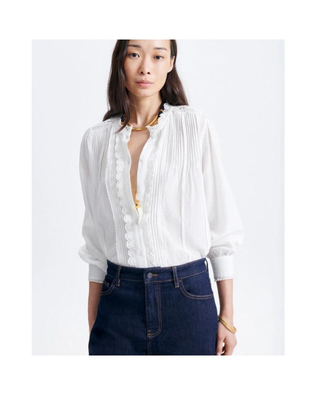 Vanessa Bruno White Blouses