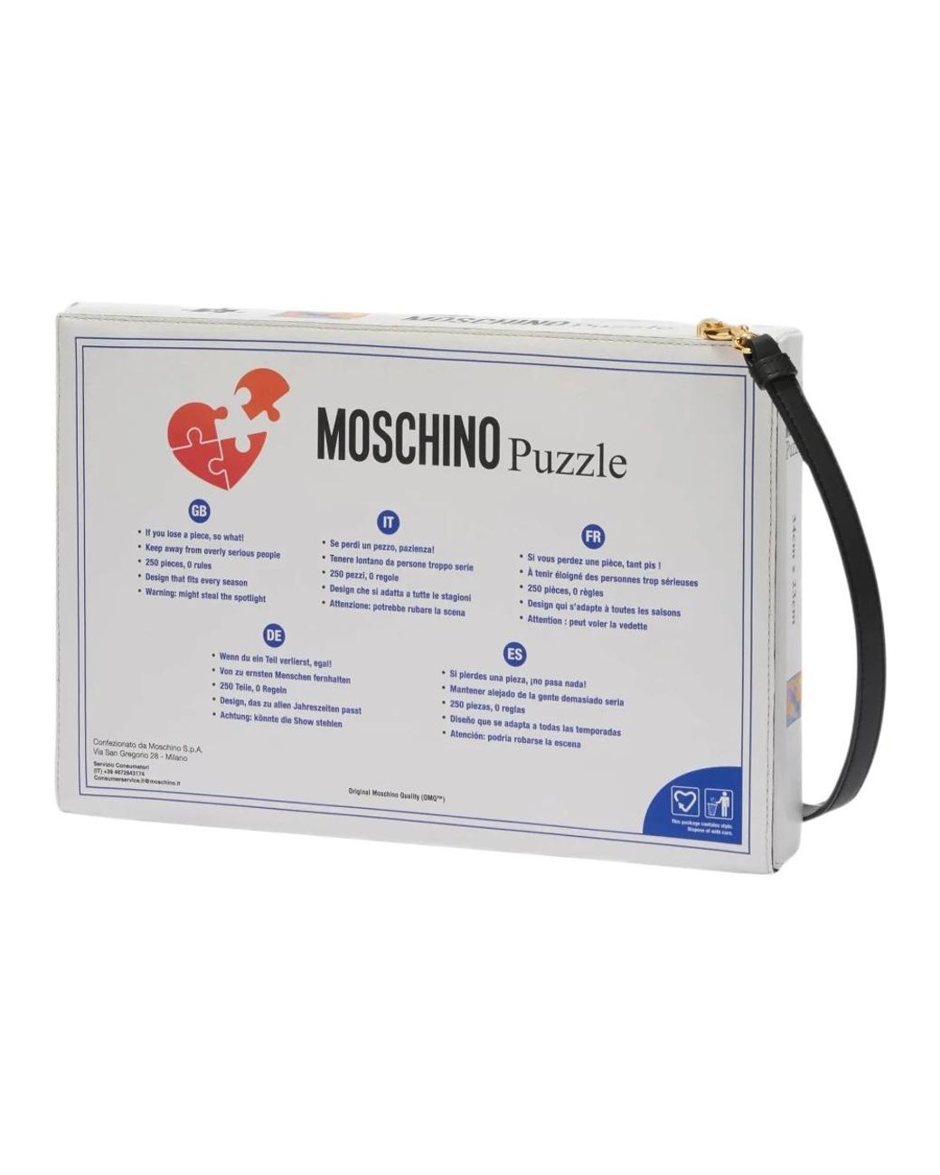 Moschino Blue Shoulder Bags