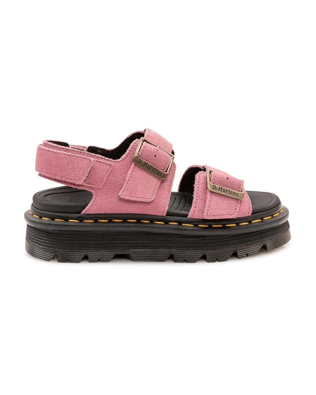Dr. Martens Pink Flat Sandals
