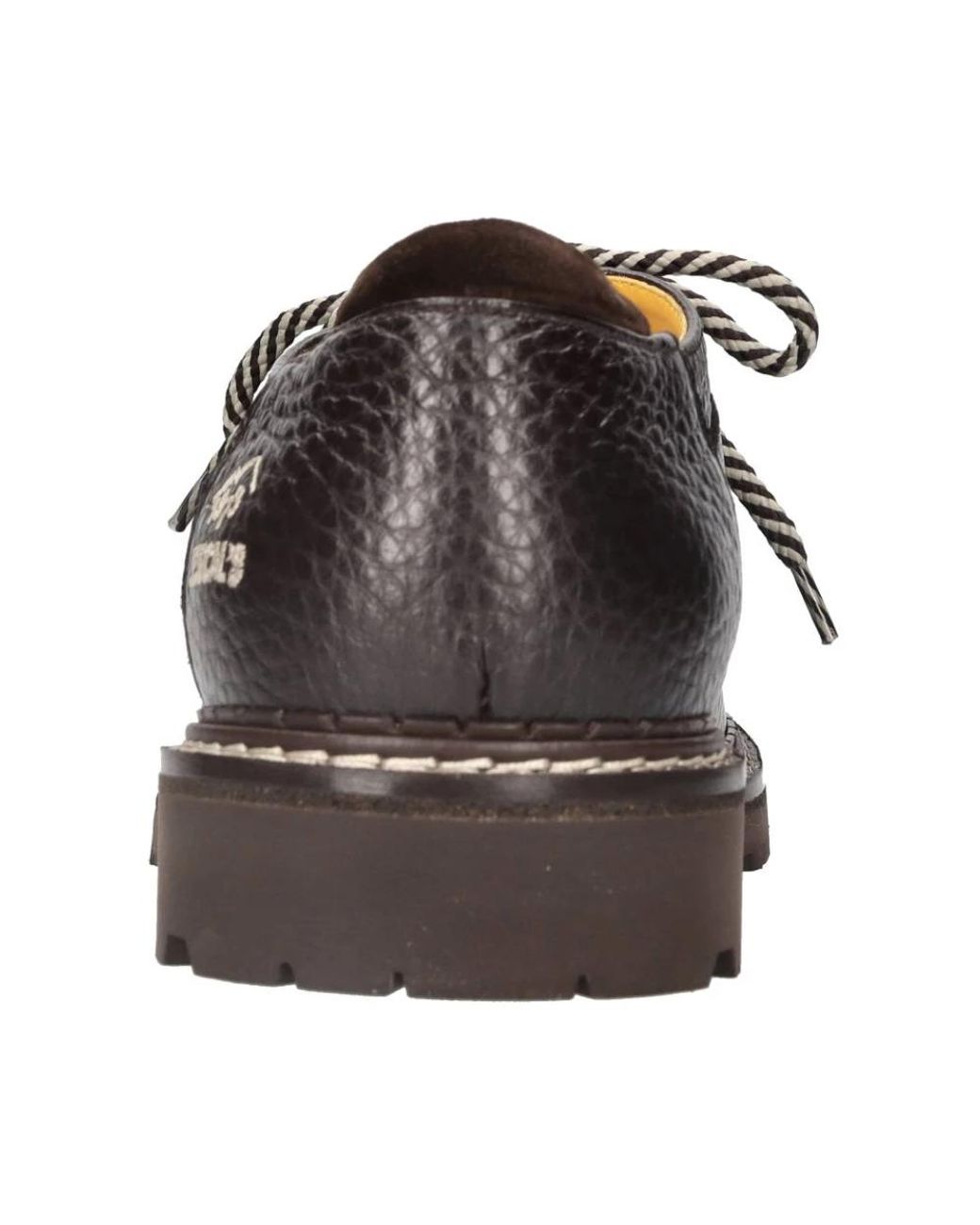 Doucal's Brown Laced Shoes for men