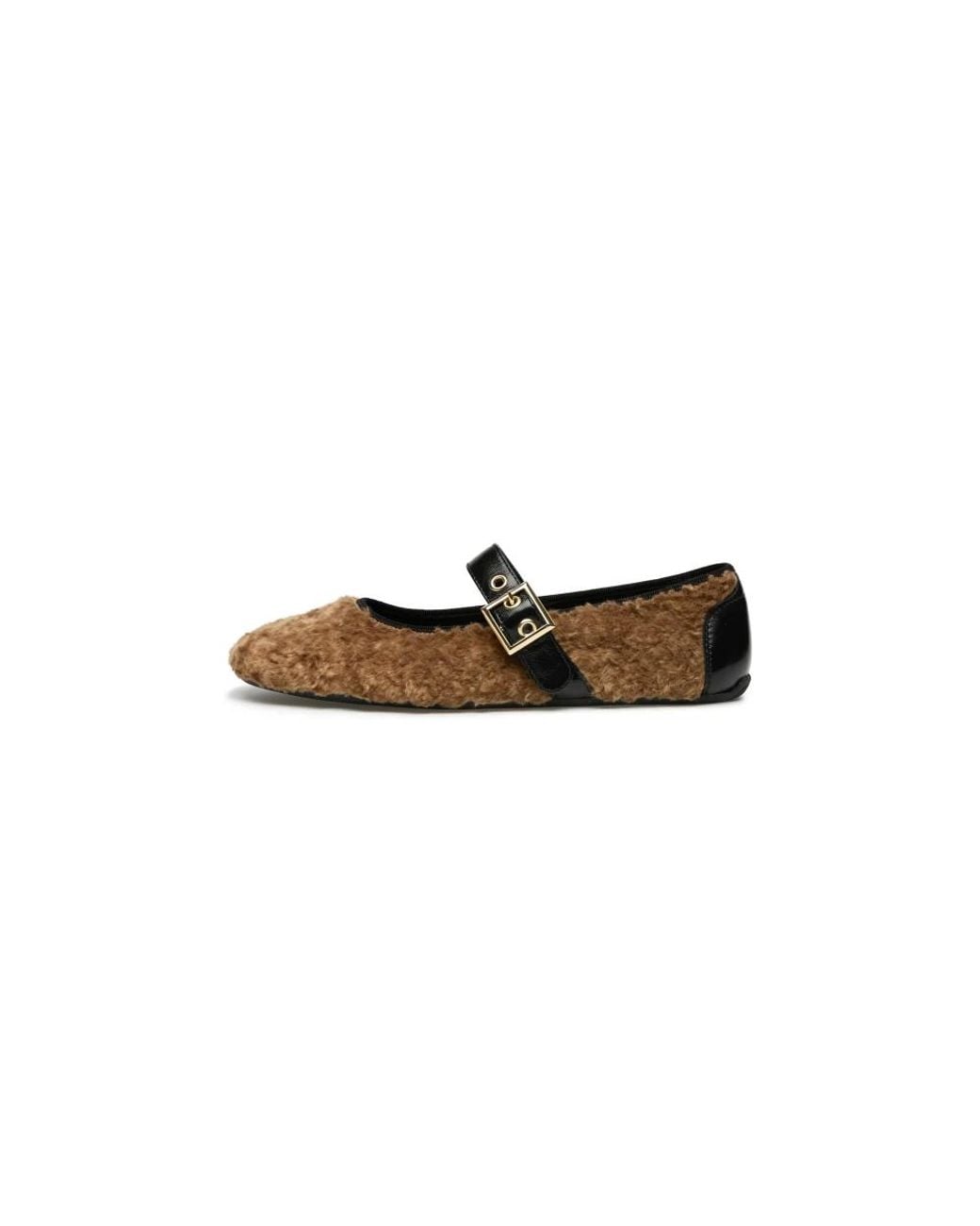 Candice Cooper Brown Ballerina Shoes