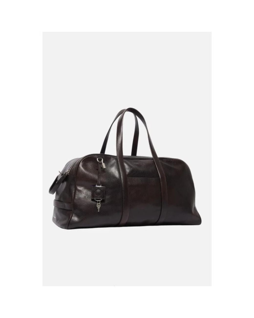 Orciani Black Weekend Bags for men