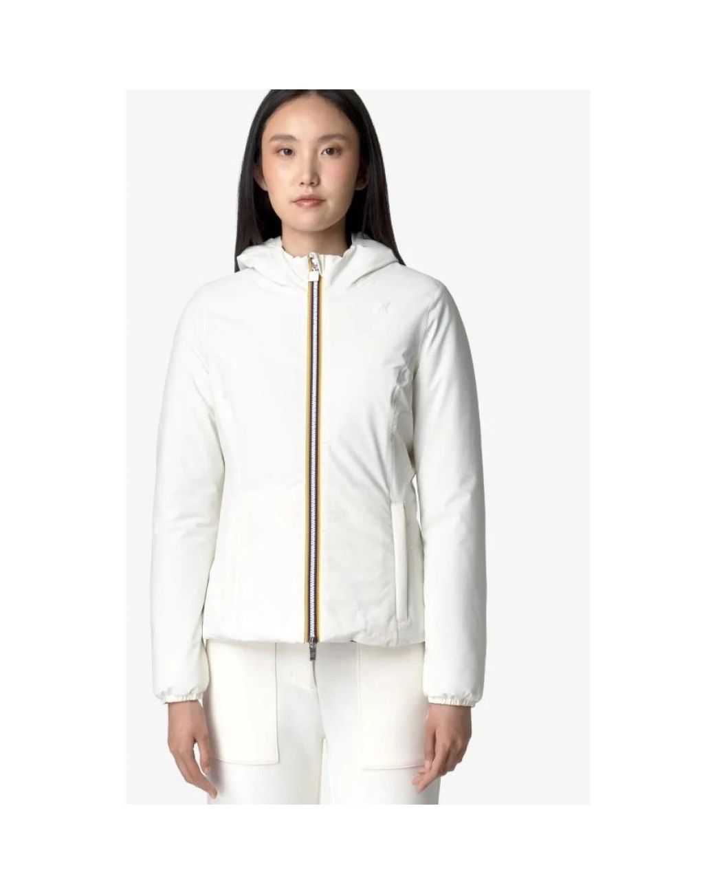 K-Way White Light Jackets