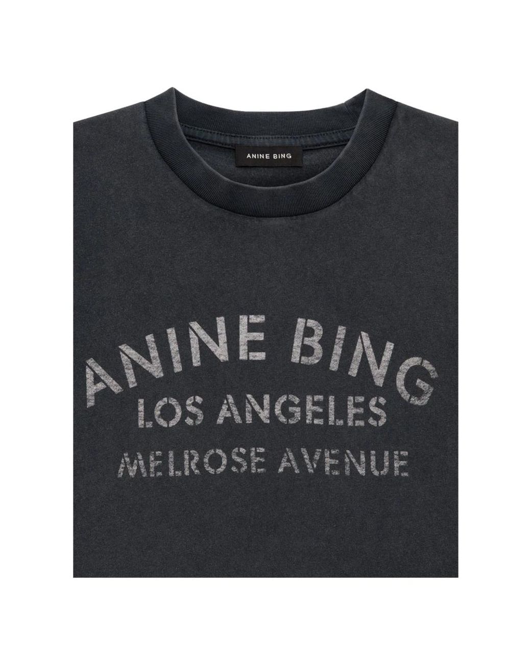 Anine Bing Black T-Shirts
