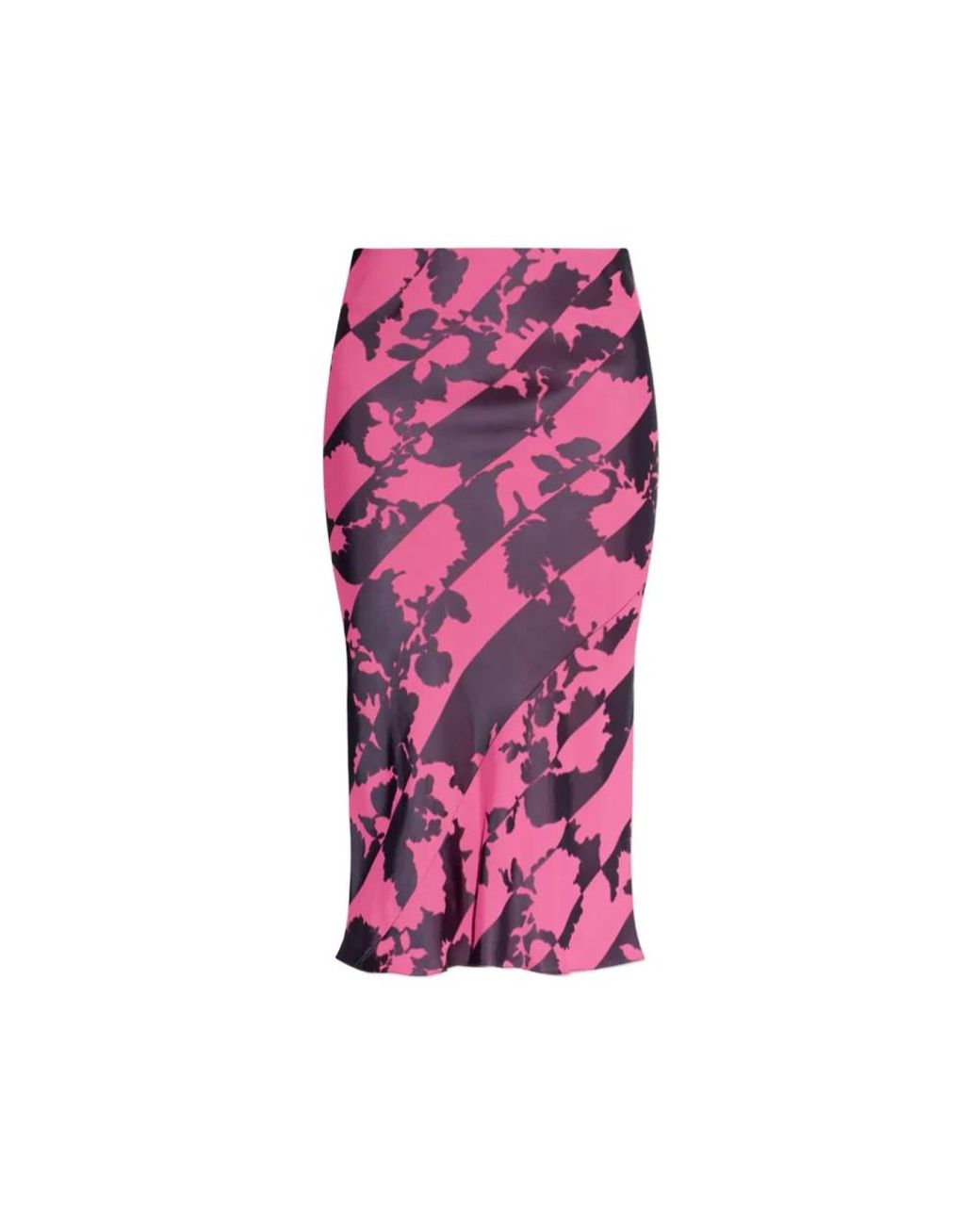 Dries Van Noten Purple Midi Skirts