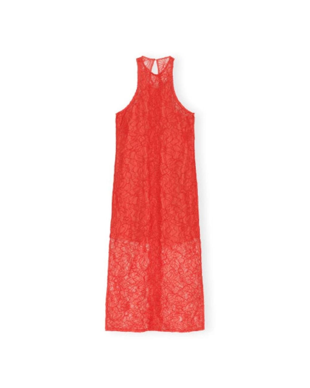 Ganni Red Summer Dresses