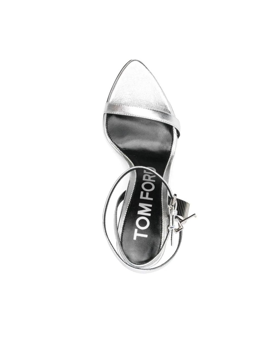 Tom Ford White High Heel Sandals