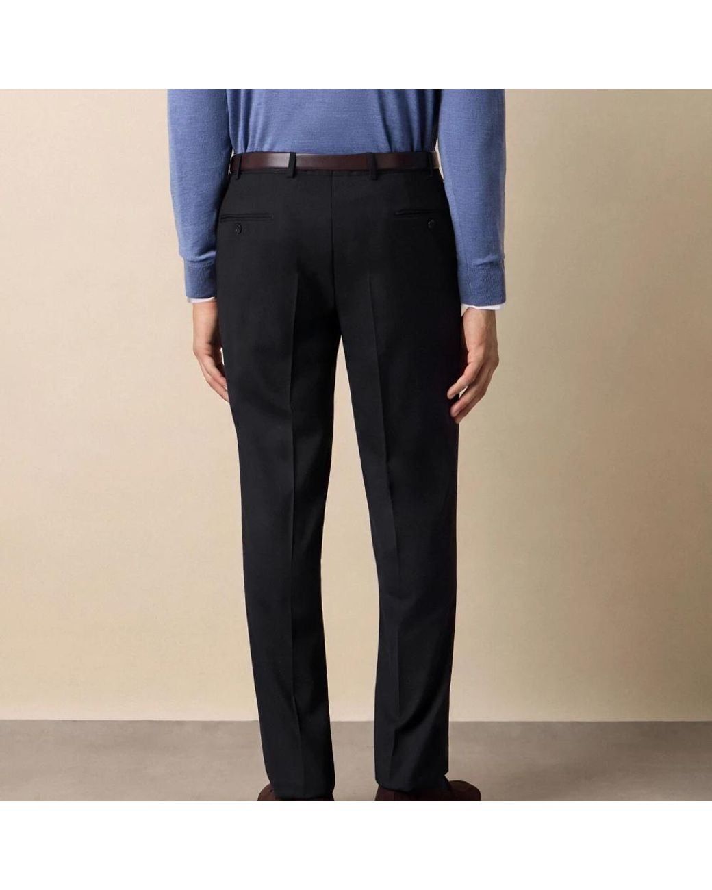 Brooks Brothers Black Suit Trousers for men