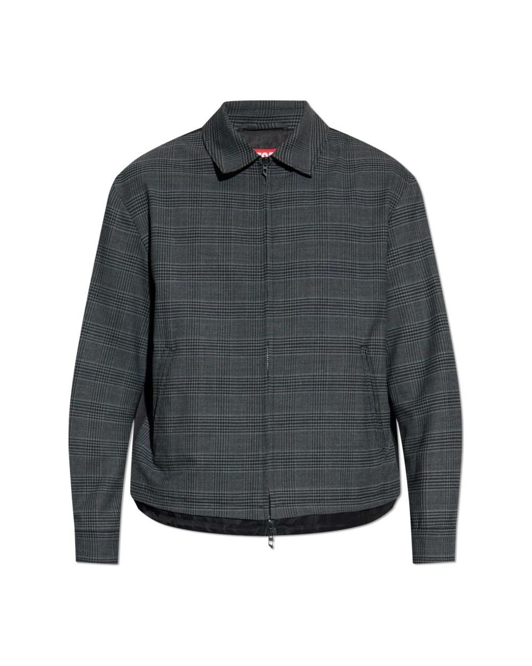 DIESEL Jas J-Ting in het Gray voor heren