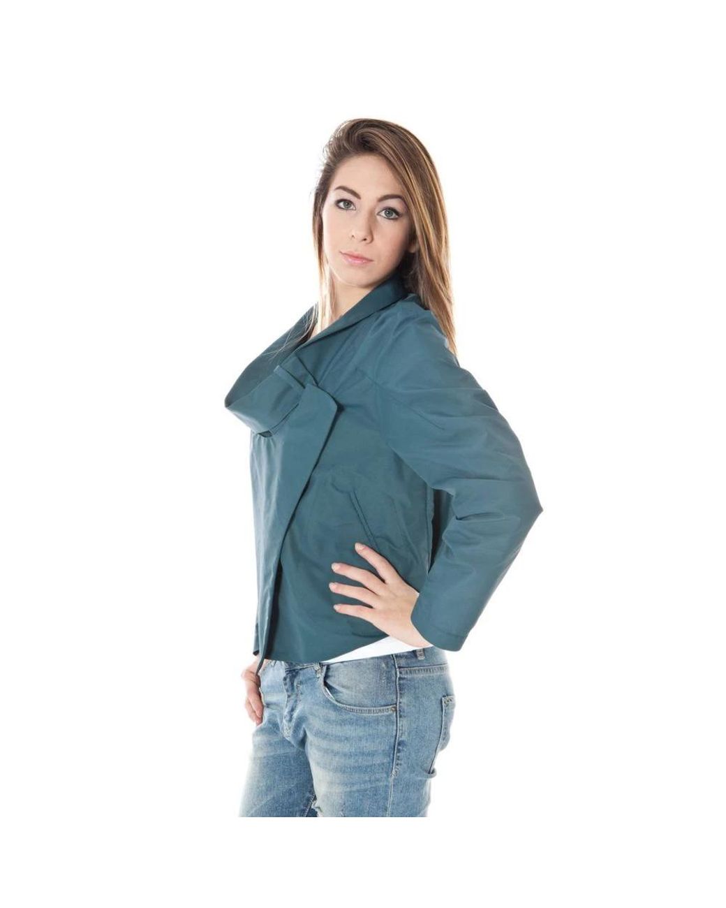 Calvin Klein Blue Polyamide Jacket