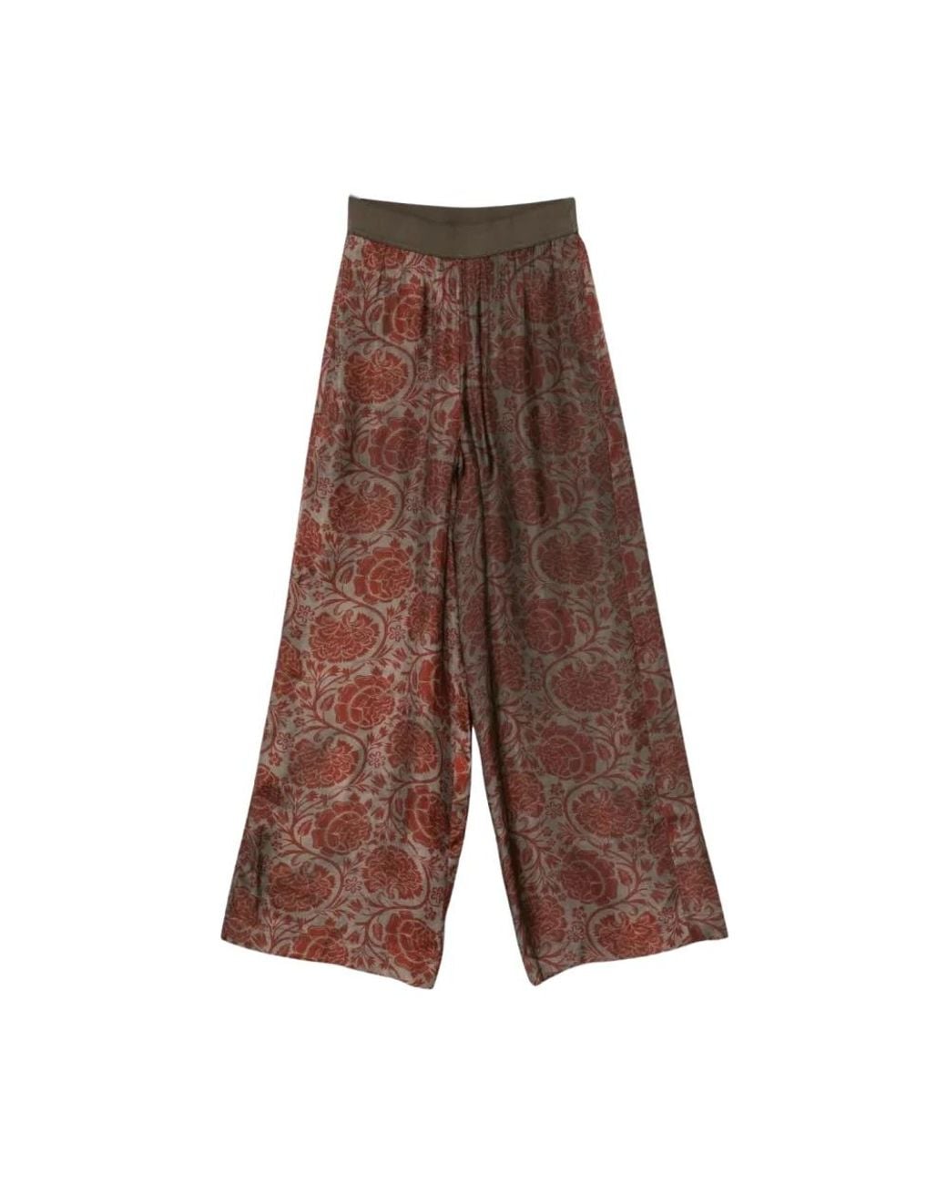 Uma Wang Brown Wide Trousers