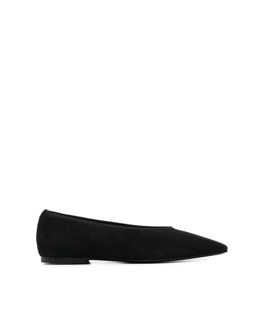 Totême Black Ballerina Shoes