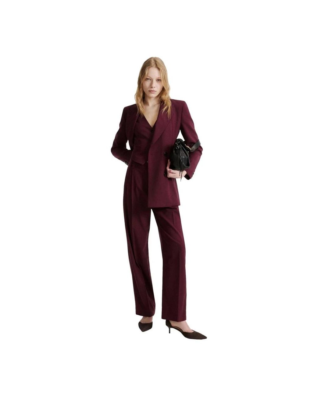 Marella Purple Mllbosso Weste