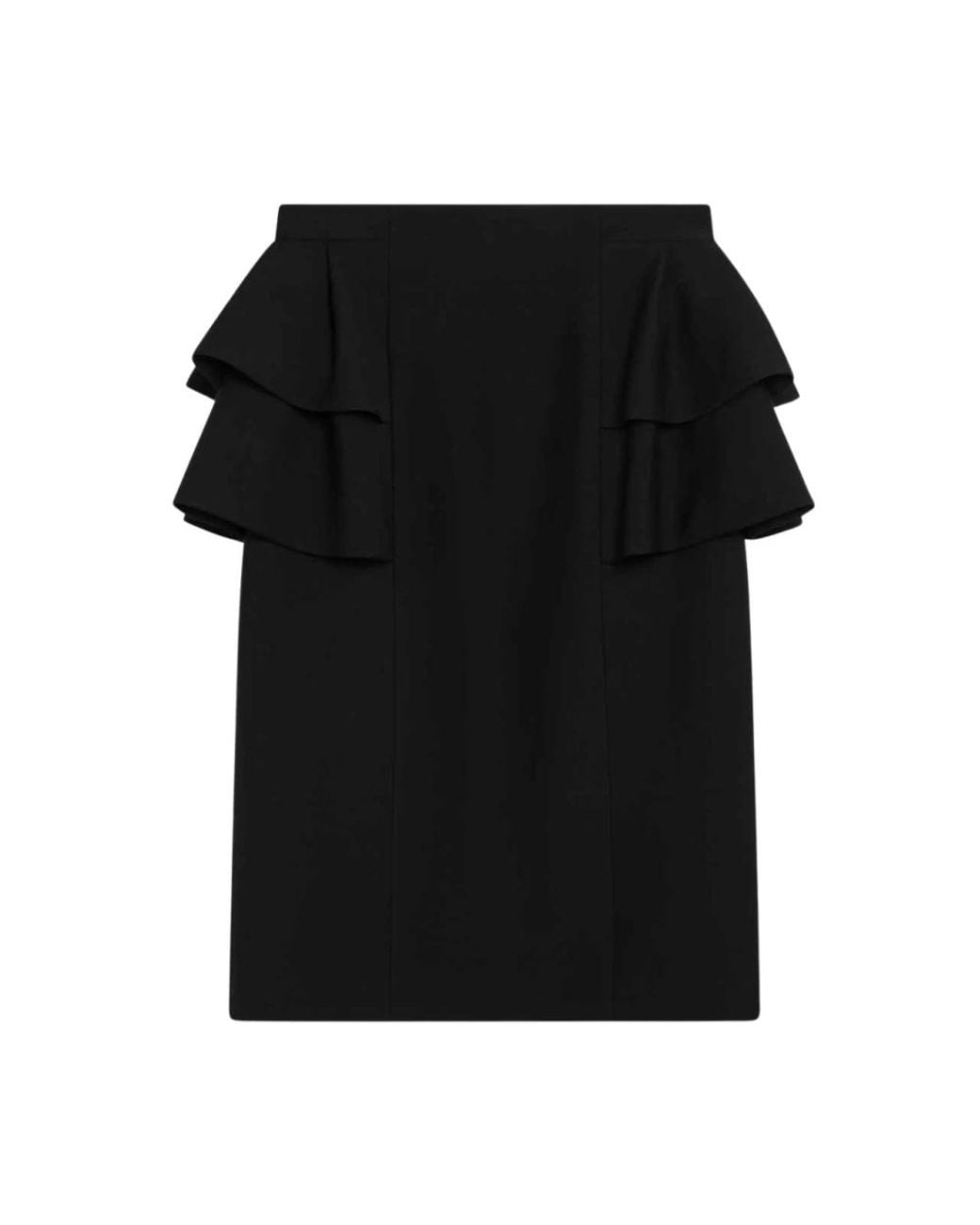 Valentino Garavani Black Midi Skirts