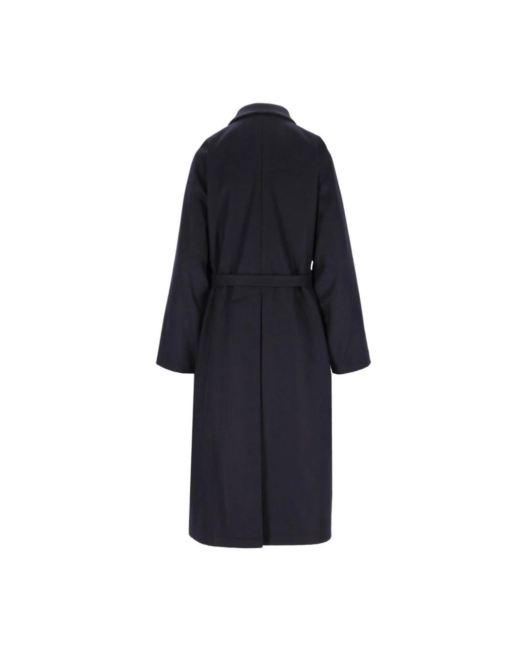 Barena Blue Belted Coats
