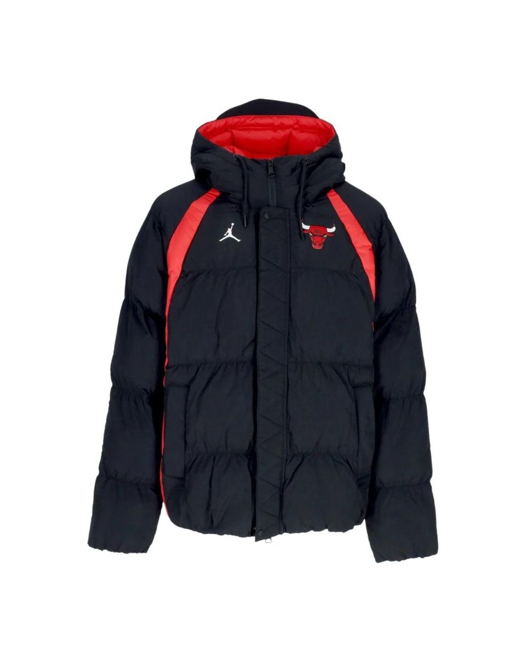 Nike Fitness ,Zwart ,Polyester Chicago Bulls Courtside Jacket in het Blue voor heren