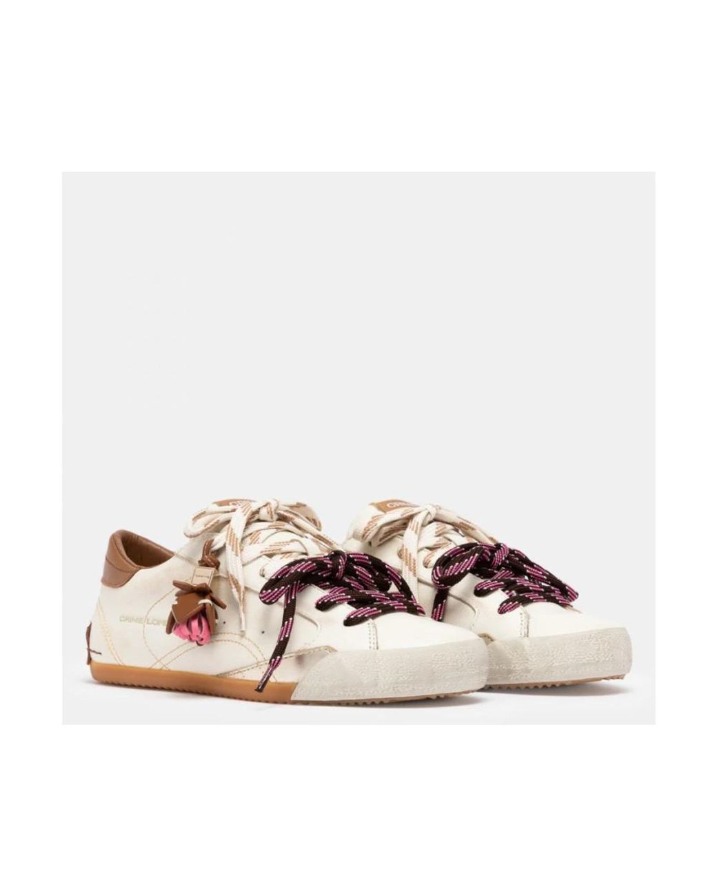 Crime London Pink Sneakers