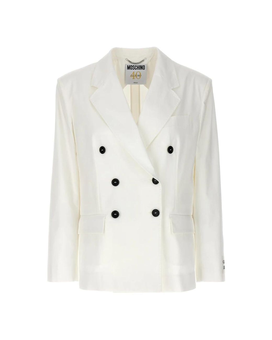 Moschino White Blazers
