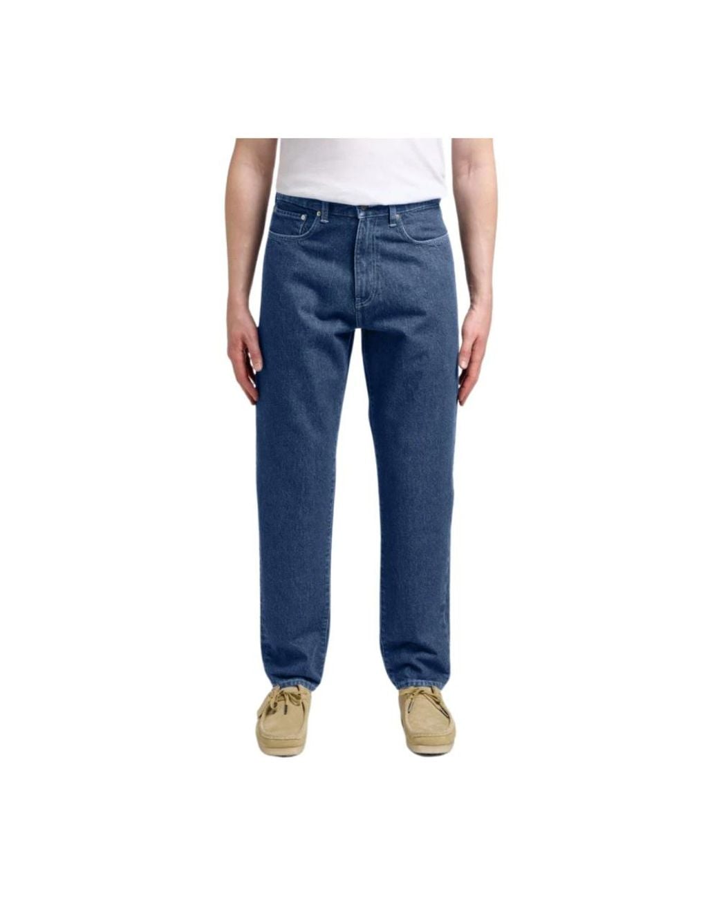 Edwin Jeans ,Blauw ,Katoen Biologische Katoen Cosmos Broek Blauw Denim in het Blue voor heren